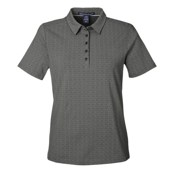 Women's Crownlux Performance® Geo Polo Thumbnail