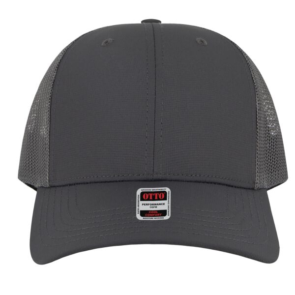 OTTO CAP 6 Panel Low Profile Mesh Back Trucker Hat Thumbnail