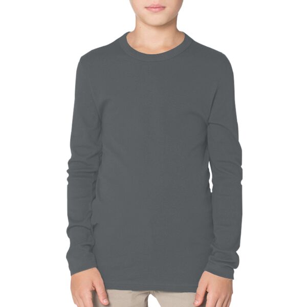 4207 Youth Baby Rib L/S T-Shirt Thumbnail