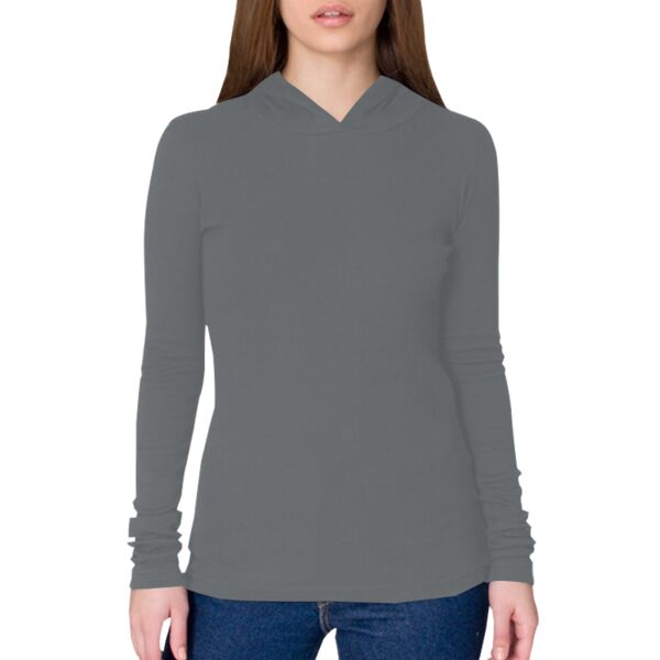 4398 Baby Rib L/S Hoody Thumbnail