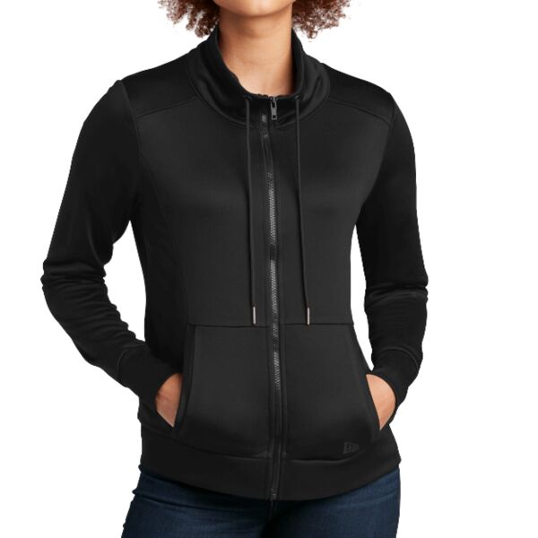 Women's Performance Terry Full Zip Cowl Thumbnail