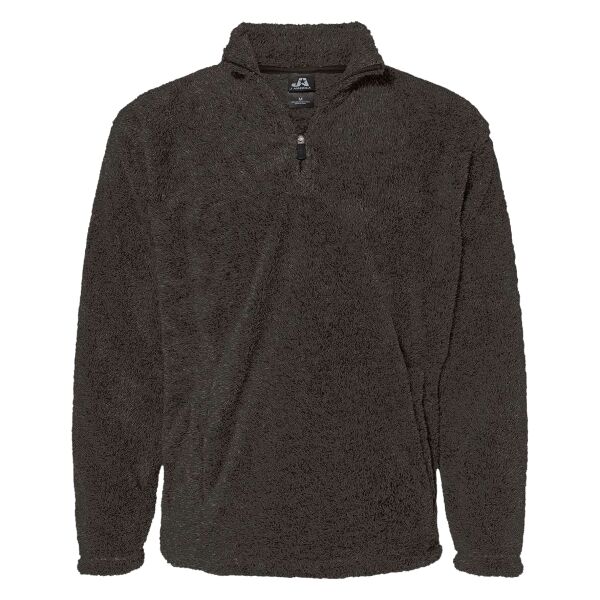 Unisex Boundary Shag Frosty Sherpa Quarter-Zip Pullover Thumbnail
