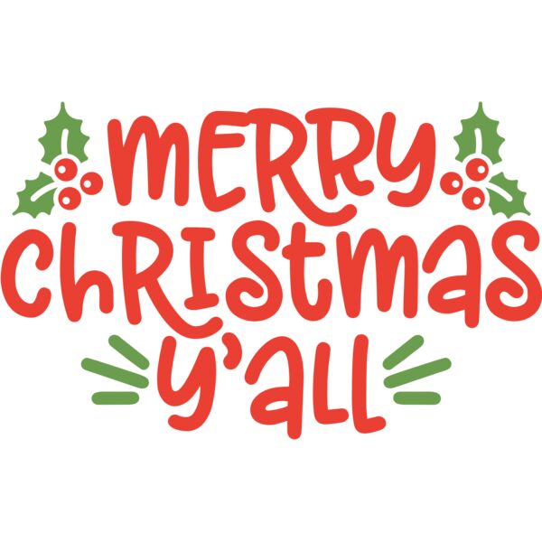 CHR047 Merry Christmas Yall Thumbnail