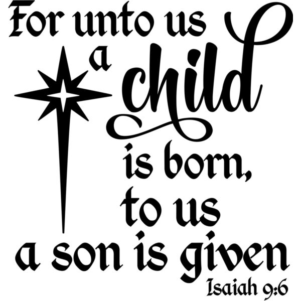 Bible Verses for Christmas isaiah 9 6 Thumbnail