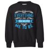 Youth EcoSmart® Crewneck Sweatshirt Thumbnail
