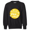 Youth EcoSmart® Crewneck Sweatshirt Thumbnail