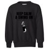 Youth EcoSmart® Crewneck Sweatshirt Thumbnail