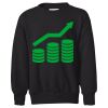 Youth EcoSmart® Crewneck Sweatshirt Thumbnail