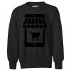 Youth EcoSmart® Crewneck Sweatshirt Thumbnail
