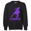 Youth EcoSmart® Crewneck Sweatshirt Thumbnail