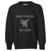 Youth EcoSmart® Crewneck Sweatshirt Thumbnail