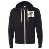 Unisex Heathered French Terry Full-Zip Hooded Sweatshirt Thumbnail