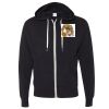 Unisex Heathered French Terry Full-Zip Hooded Sweatshirt Thumbnail