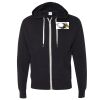 Unisex Heathered French Terry Full-Zip Hooded Sweatshirt Thumbnail