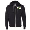 Unisex Heathered French Terry Full-Zip Hooded Sweatshirt Thumbnail