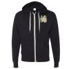 Unisex Heathered French Terry Full-Zip Hooded Sweatshirt Thumbnail