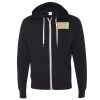 Unisex Heathered French Terry Full-Zip Hooded Sweatshirt Thumbnail
