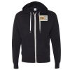 Unisex Heathered French Terry Full-Zip Hooded Sweatshirt Thumbnail
