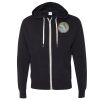 Unisex Heathered French Terry Full-Zip Hooded Sweatshirt Thumbnail
