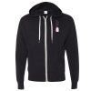 Unisex Heathered French Terry Full-Zip Hooded Sweatshirt Thumbnail