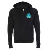 Unisex Special Blend Raglan Full-Zip Hooded Sweatshirt Thumbnail