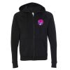 Unisex Special Blend Raglan Full-Zip Hooded Sweatshirt Thumbnail