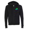 Unisex Special Blend Raglan Full-Zip Hooded Sweatshirt Thumbnail