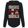Women’s Lightweight California Wave Wash Hooded Sweatshirt Thumbnail