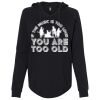 Women’s Lightweight California Wave Wash Hooded Sweatshirt Thumbnail