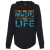 Women’s Lightweight California Wave Wash Hooded Sweatshirt Thumbnail
