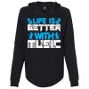 Women’s Lightweight California Wave Wash Hooded Sweatshirt Thumbnail