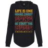 Women’s Lightweight California Wave Wash Hooded Sweatshirt Thumbnail