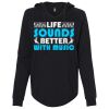 Women’s Lightweight California Wave Wash Hooded Sweatshirt Thumbnail
