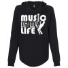 Women’s Lightweight California Wave Wash Hooded Sweatshirt Thumbnail