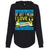 Women’s Lightweight California Wave Wash Hooded Sweatshirt Thumbnail
