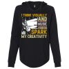 Women’s Lightweight California Wave Wash Hooded Sweatshirt Thumbnail