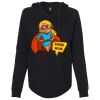 Women’s Lightweight California Wave Wash Hooded Sweatshirt Thumbnail