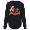 Women’s Lightweight California Wave Wash Hooded Sweatshirt Thumbnail
